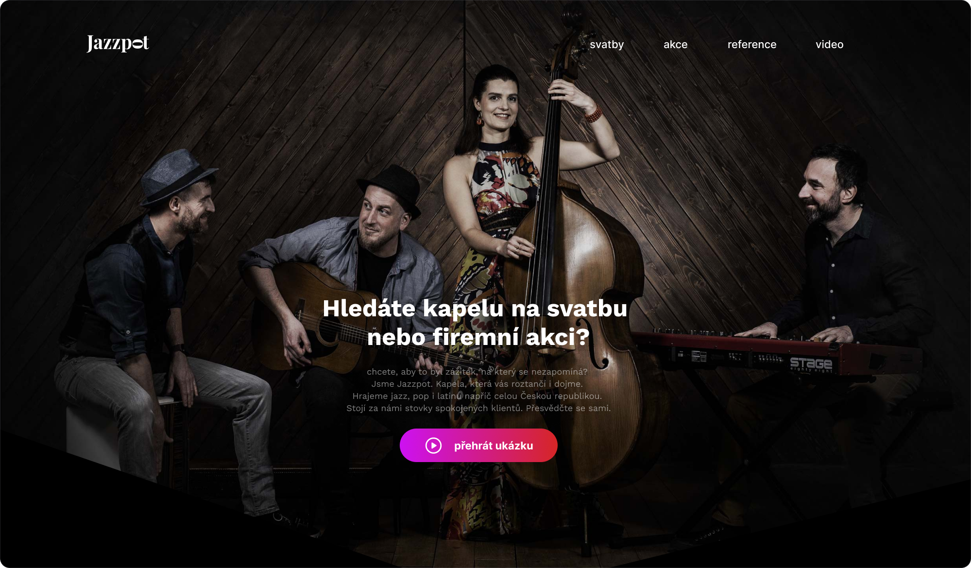 Jazzpot — ukázka projektu